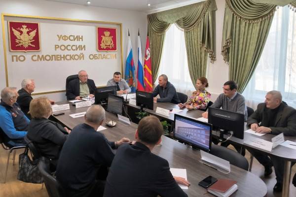 Общественный совет при УФСИН России по Смоленской области подвел итоги работы за 2023 год