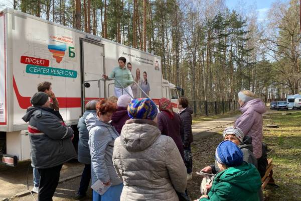 Автопоезд «Здоровье Смоленщины» открыл сезон 2023 года