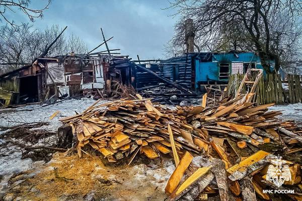 66-летний мужчина погиб в результате пожара в Смоленском районе