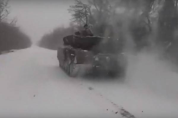 Российские танкисты уничтожили место временной дислокации военнослужащих ВСУ