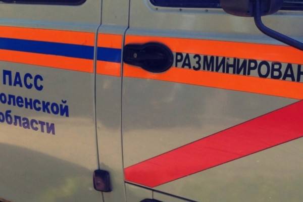 Ликвидация боеприпасов времен ВОВ в Смоленской области