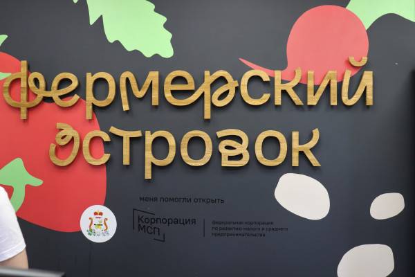 В городе Гагарин Смоленской области открылся первый «Фермерский островок»