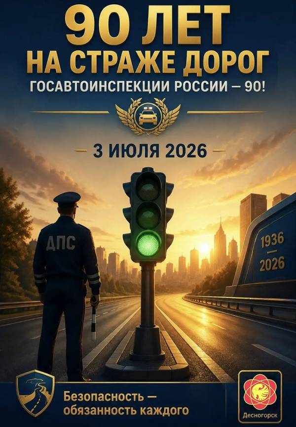 90 лет Госавтоинспекции: история и взгляд из Десногорска