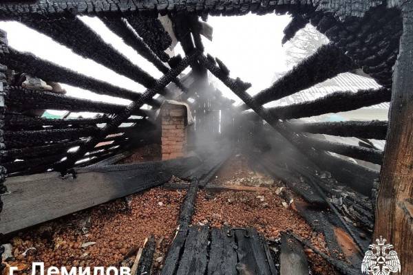 За сутки в Смоленской области горели две бани