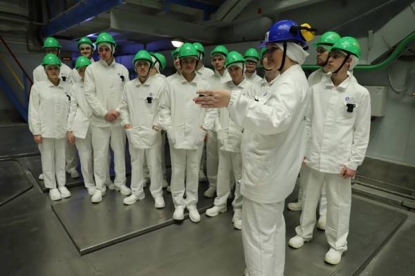 Подготовка будущих специалистов атомной энергетики через практику на Смоленской АЭС