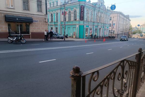 На улице Большая Советская в Смоленске мотоциклист сбил 76-летнюю пенсионерку