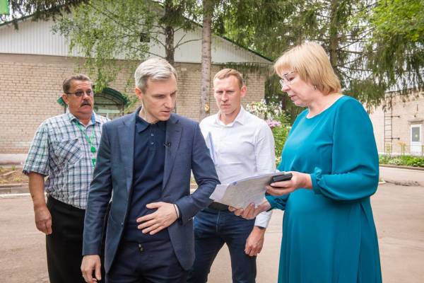 Рабочая поездка врио Губернатора Василия Анохина в Кардымовский район
