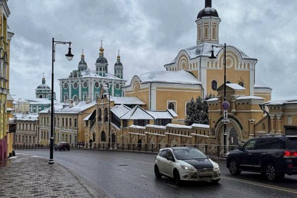 Капитальный ремонт Большой Советской улицы продолжается