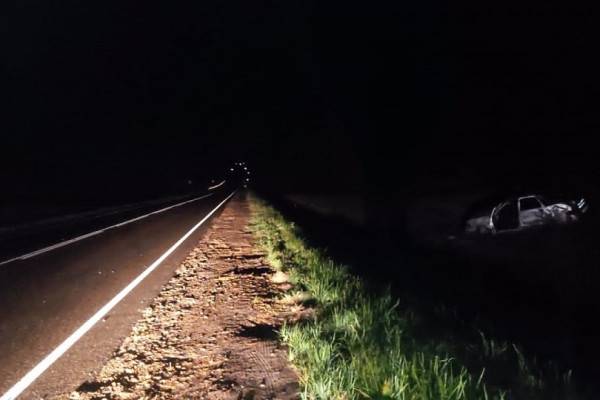 В Шумячском районе Смоленской области «десятка» вылетела с автодороги