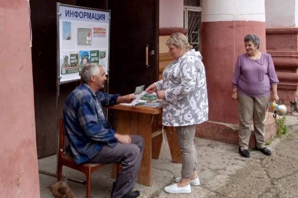 В Починковском районе работает мобильный агитпункт по набору граждан на службу по контракту