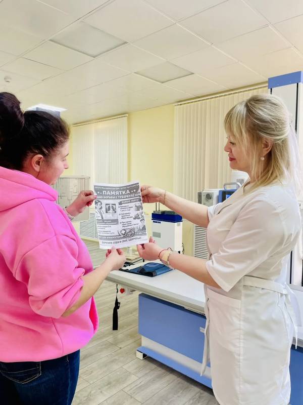 Мероприятия по информированию населения о туберкулезе в Рославльской ЦРБ
