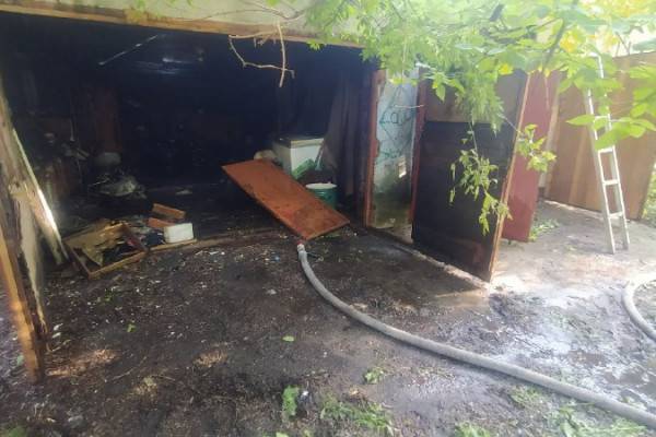 В Сафонове чуть не сгорело похоронное бюро