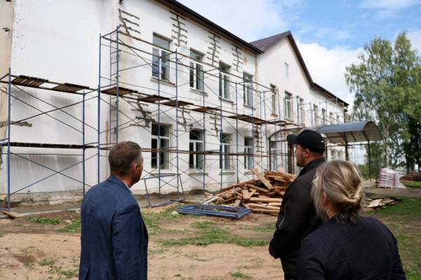В Смоленской области продолжается капитальный ремонт школ