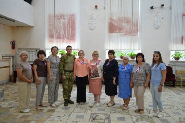 В Починке прошла встреча, на которой ветераны боевых действий и члены семей участников СВО смогли обсудить свои личные вопросы