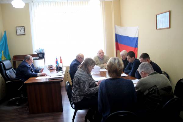 Заседание комиссии Рославльской районной Думы