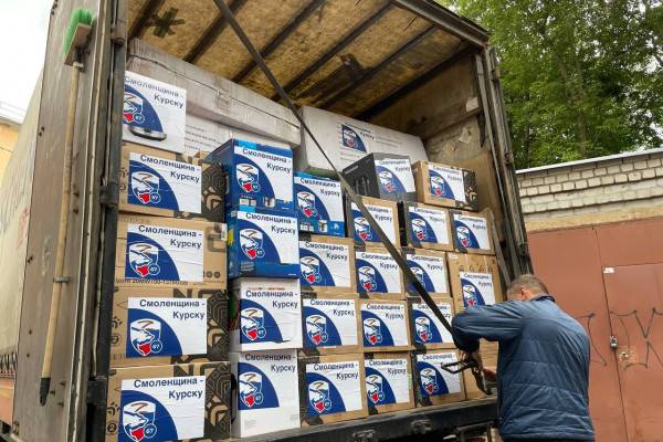 Владимир Якушев: «Единая Россия» доставила в Курскую область более 800 тонн гуманитарной помощи»