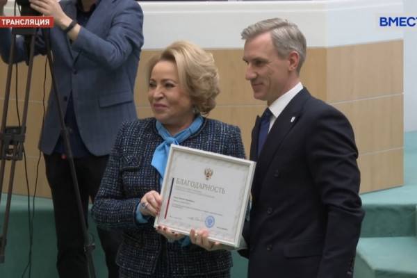 Успехи Смоленской области под вниманием Валентины Матвиенко