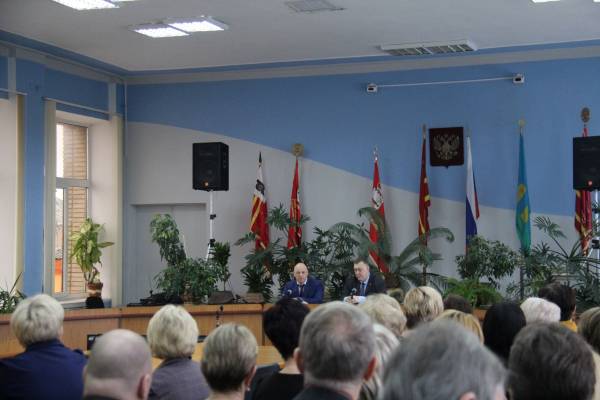 Встреча с педагогическим сообществом Рославльского района