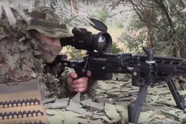 Российские снайперы уничтожили в полете FPV-дрон ВСУ