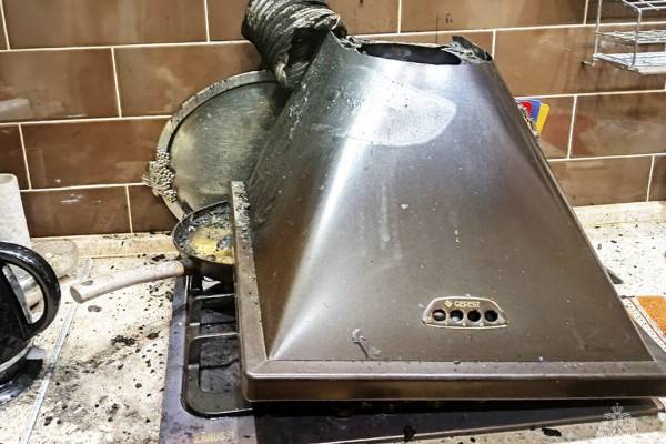 Приготовление котлет обернулось пожаром для смолянки