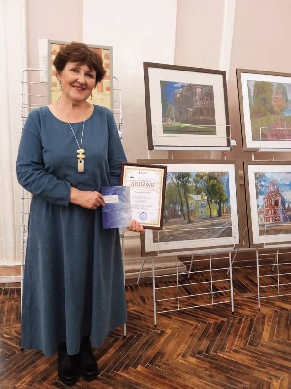 Ольга Конюхова награждена на фестивале поэзии в Смоленске