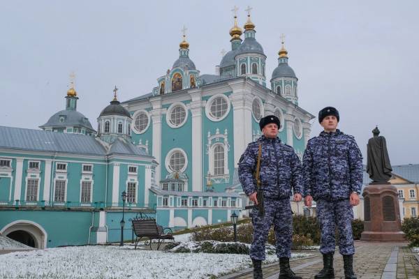 Поздравление Росгвардии от губернатора Смоленской области