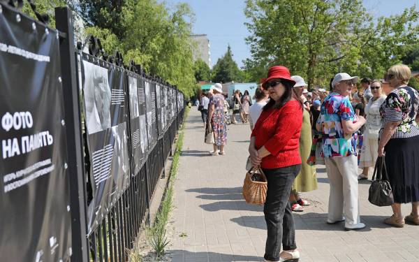 Уличная фотовыставка