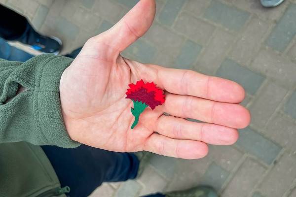 Василий Анохин принял участие в акции «Красная гвоздика»