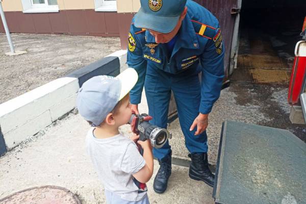 Две индивидуальных экскурсии состоялось в смоленском музее пожарных и спасателей