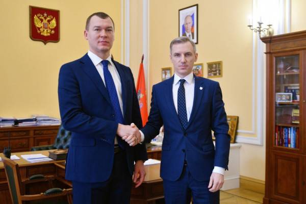 Состоялась рабочая встреча губернатора Смоленской области с главой Минспорта РФ Состоялась рабочая встреча губернатора Смоленской области с главой Минспорта РФ