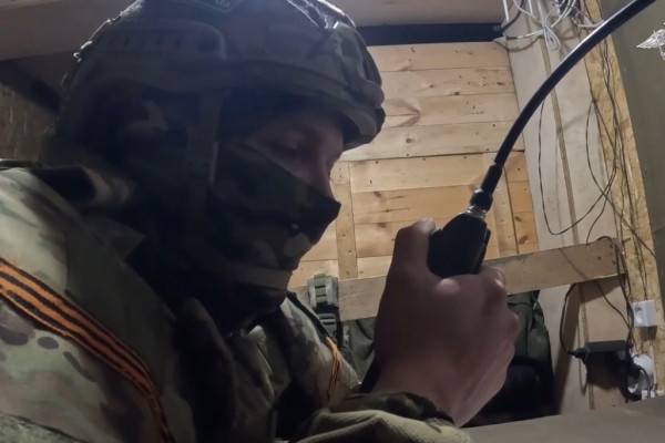 Десантники уничтожают пехоту ВСУ