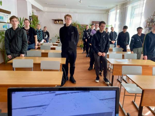 Мероприятие памяти жертв фашистских концлагерей в Рославльском многопрофильном колледже