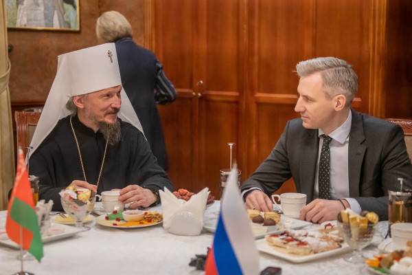 Василий Анохин: С братской Белоруссией нас связывают единые духовные ценности