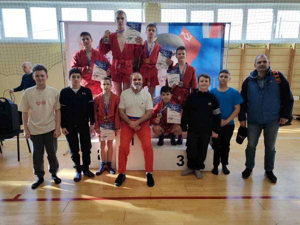 Юные Самбисты на Турнире в Дорогобуже