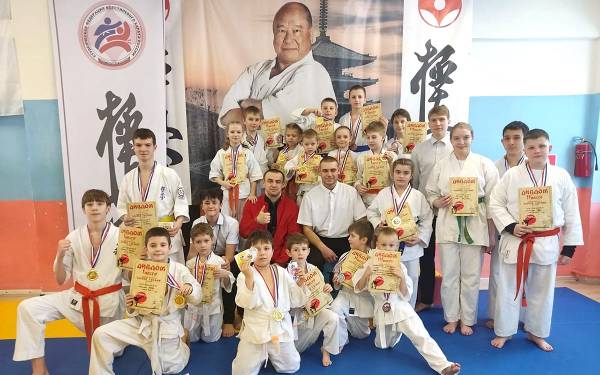 Турнир по киокушинкай каратэ 