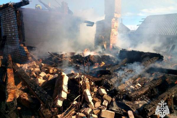 Пожар в Смоленской области: масштабные разрушения