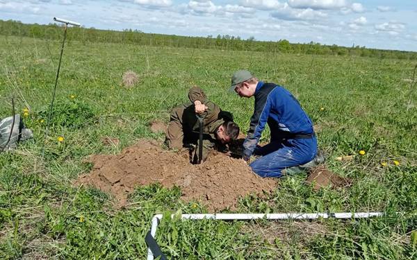 Поисковый отряд «Высота» провел Поисковую экспедицию на территории Рославльского района Смоленской области