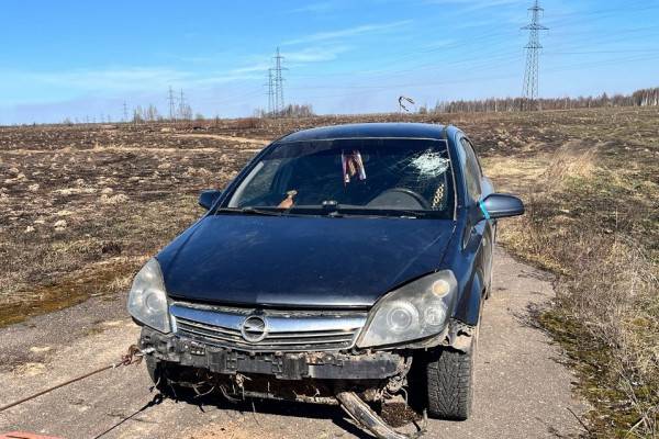 Авария с участием Opel Astra в Смоленской области