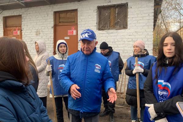 Единороссы привели в порядок очередной детский сад Смоленска