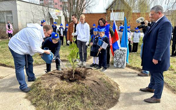 В Десногорск заложили Парк космонавтики