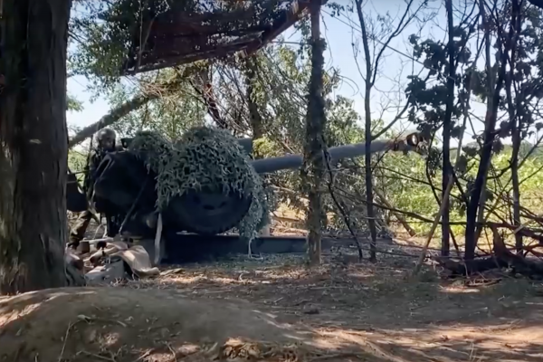 Российские военнослужащие успешно ведут контрбатарейную борьбу на Херсонском направлении
