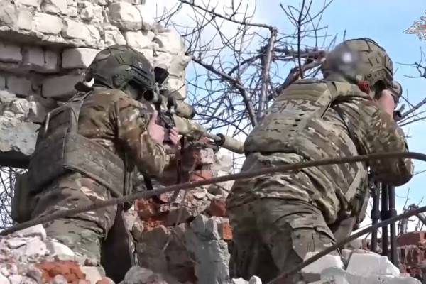 Кадры боевой работы российских снайперов в зоне СВО