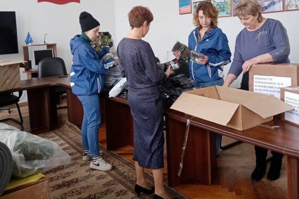 О вкладе жителей Смоленской области в проект «Единой России» «Всё для фронта»