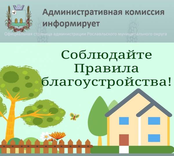 Об ответственности за нарушение Правил благоустройства