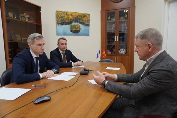 Строительство городка для Смоленской АЭС-2 в Десногорске