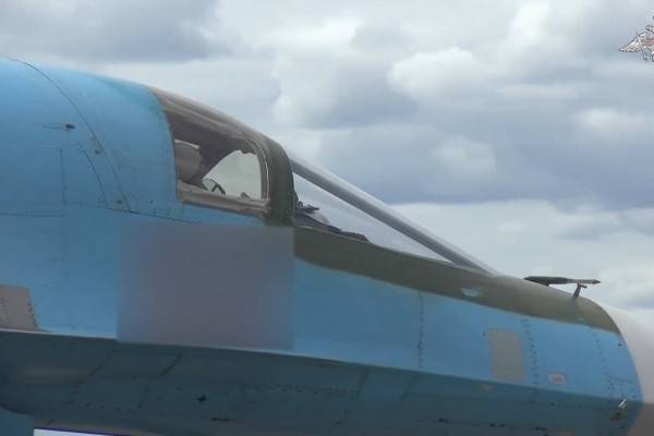 Минобороны РФ — о боевой работе Су-34 в зоне проведения спецоперации