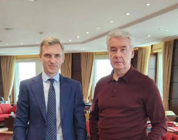 Рабочая встреча врио губернатора Василия Анохина с мэром Москвы Сергеем Собяниным