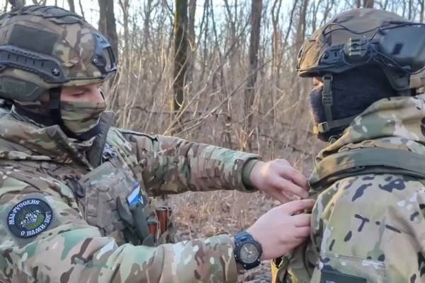 В зоне СВО состоялось очередное награждение военнослужащих