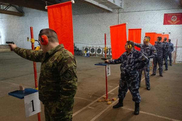 Ведомственные соревнования по стрельбе завершились победой ОСН 