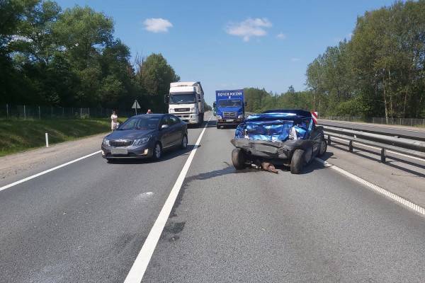 В Смоленской области произошло ДТП с пострадавшим